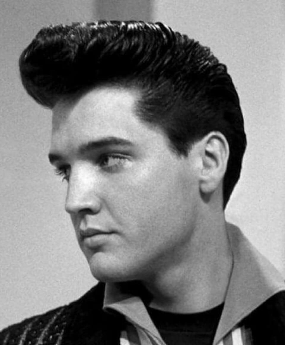 Elvis haircut