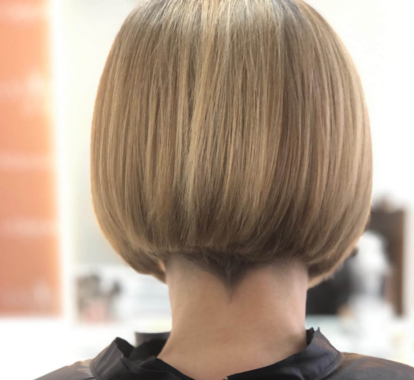 Undercut Stacked Bob