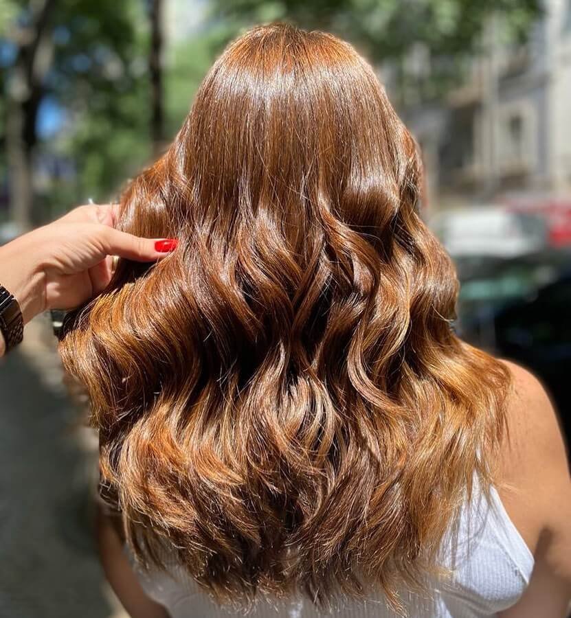 Caramel Hair Colors/shades for Tan Skin