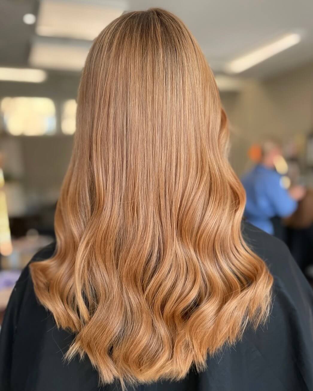 Caramelized Ginger Spice Hair Color