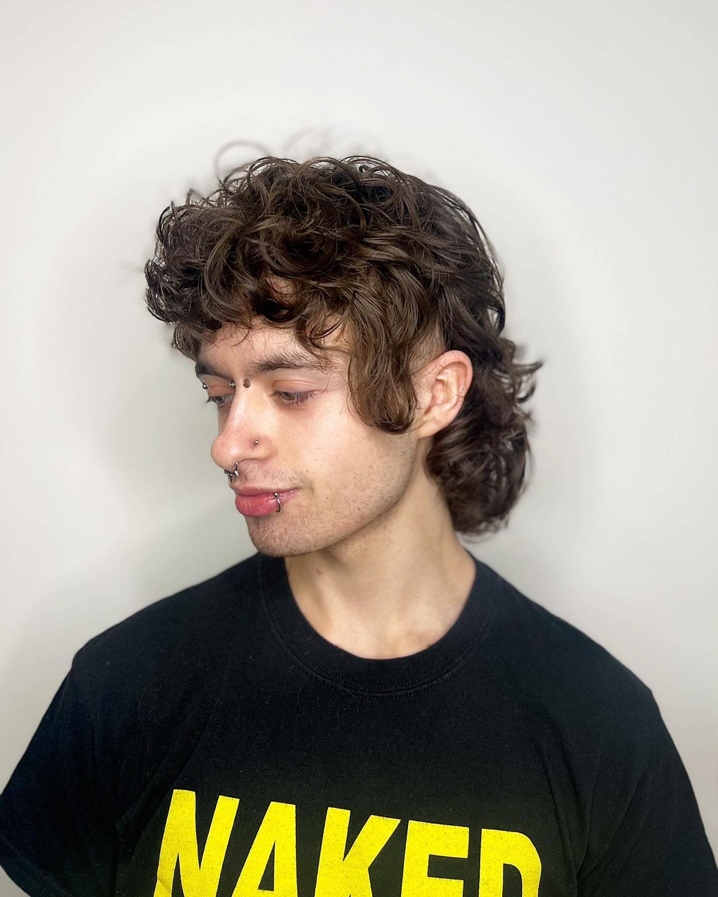 Curly Mullet