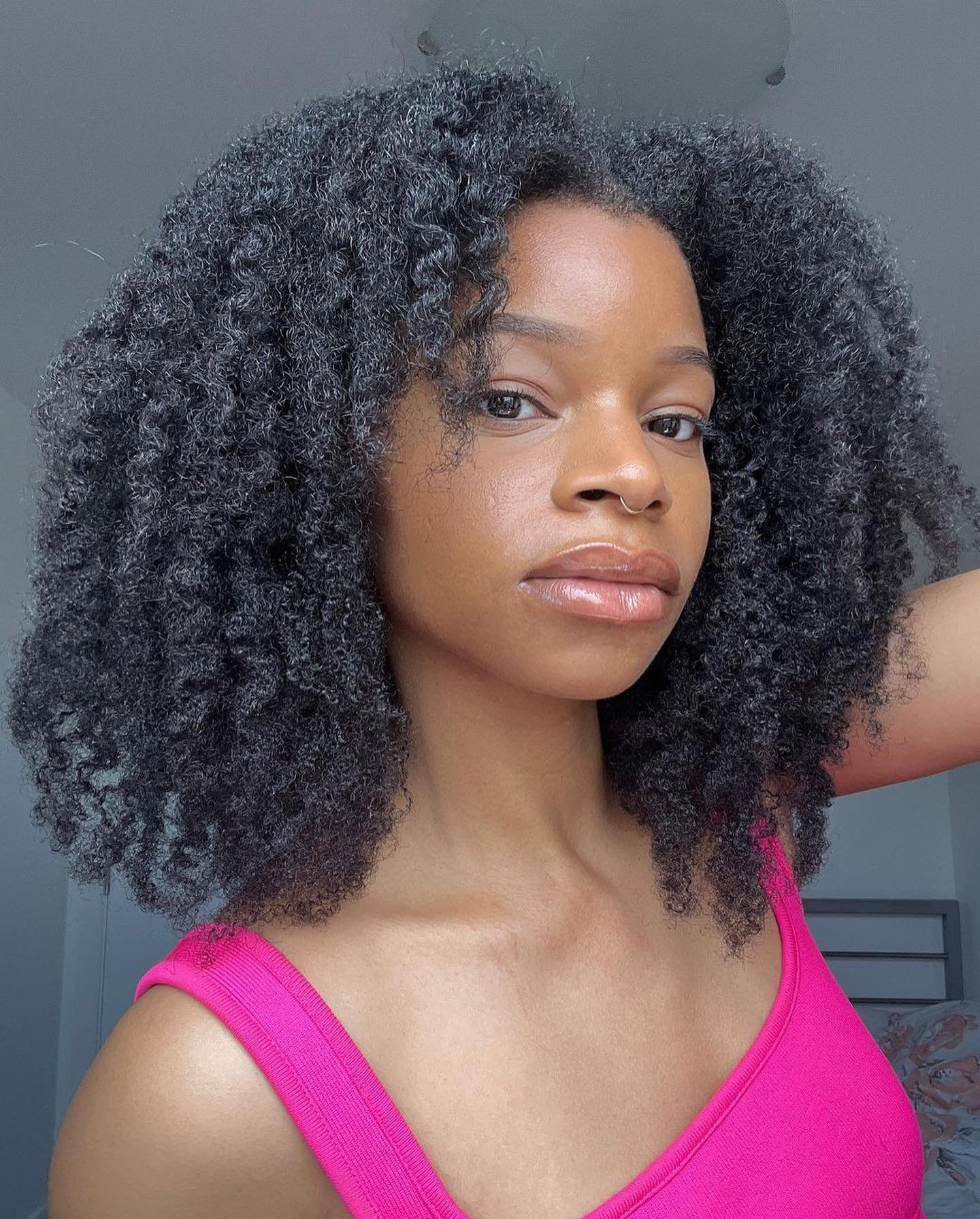 Twist Out hairstyle for black girls