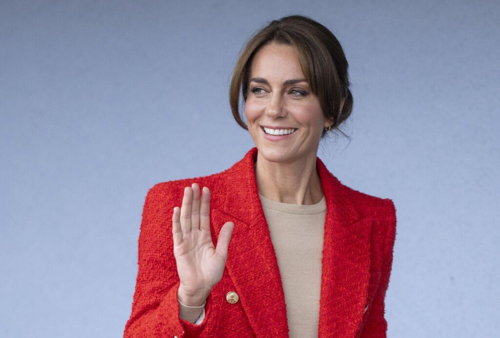Kate Middleton's Featuring Curtain Bangs