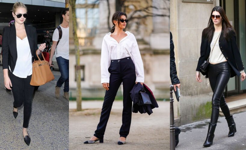 10 Office Outfit Ideas to Wear Black Pants for Women