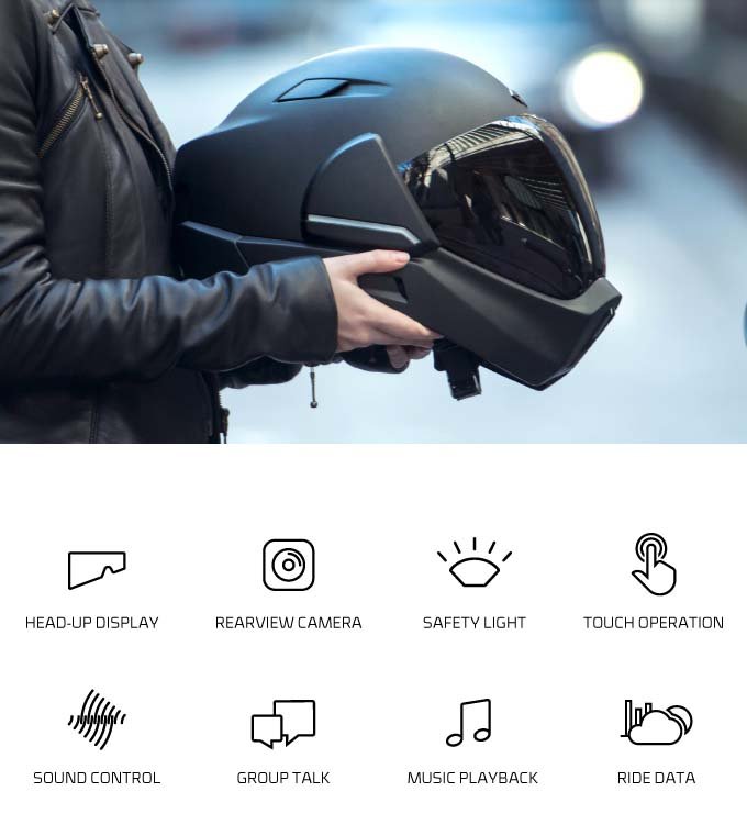 Future Ready Motorcycle Helmets That Are on Another Level · Thrill Inside