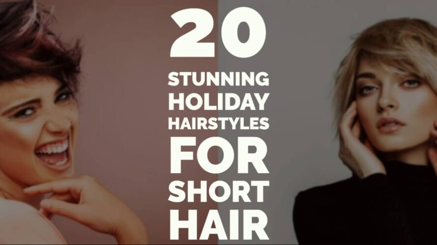 20 Stunning Holiday Hairstyles For Short Hair