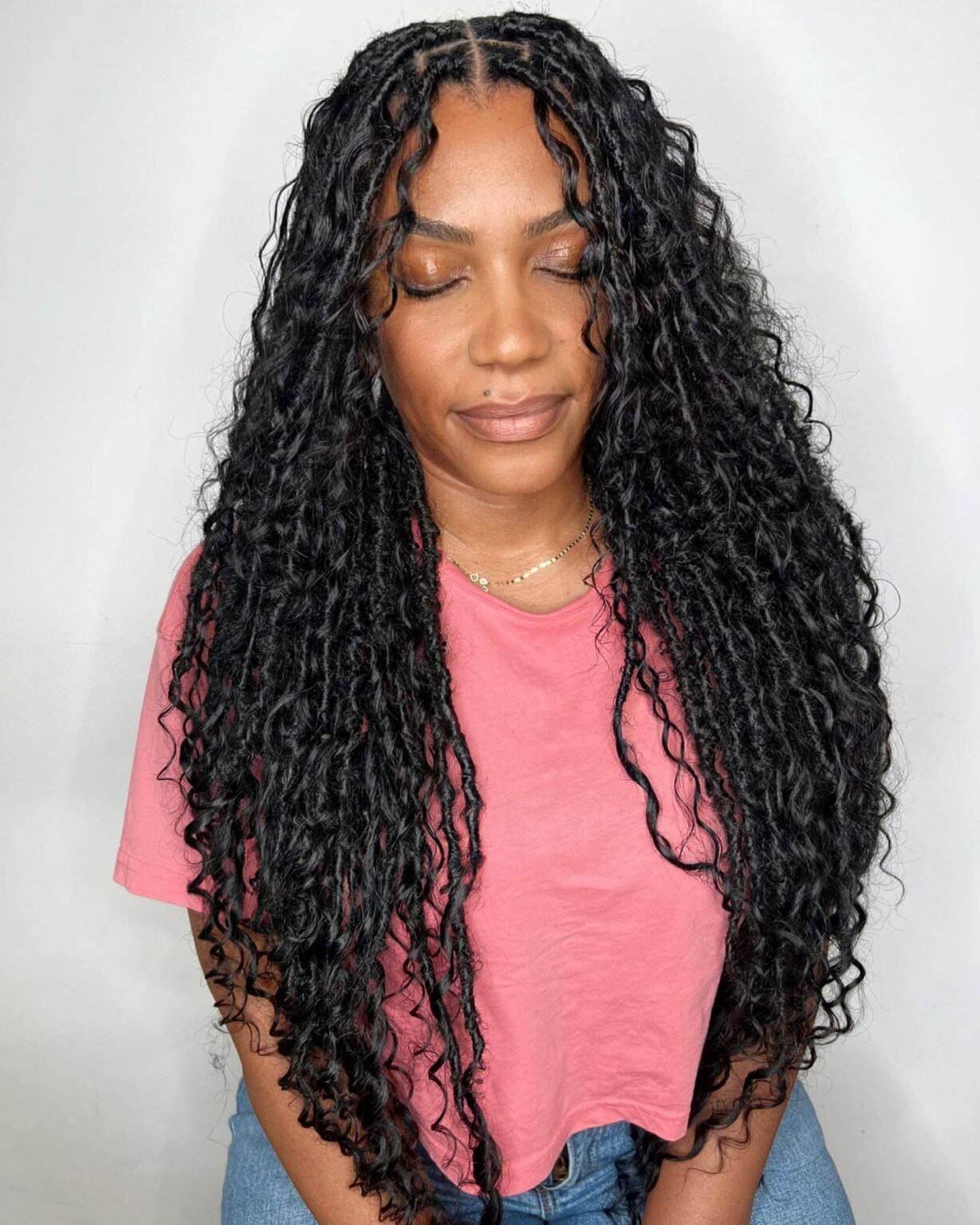 50 Micro Braids Hairstyles On Natural Hair · Thrill Inside